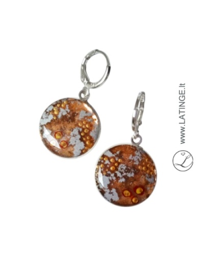 ranku-darbo-auskarai-kabantys-moterims-autoroniai-veinetiniai-papuosalai-latinge--far-away-in-depth-orange